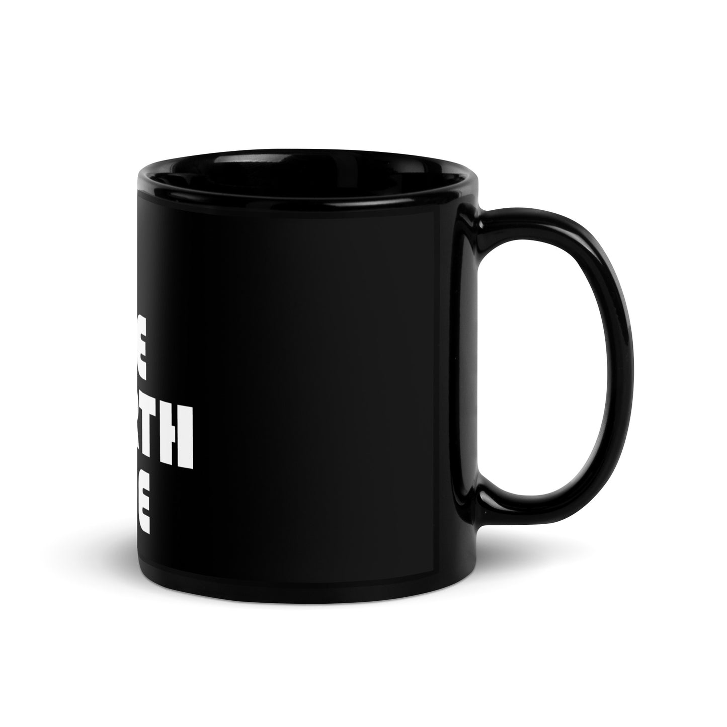 The North Trade Black Glossy Mug