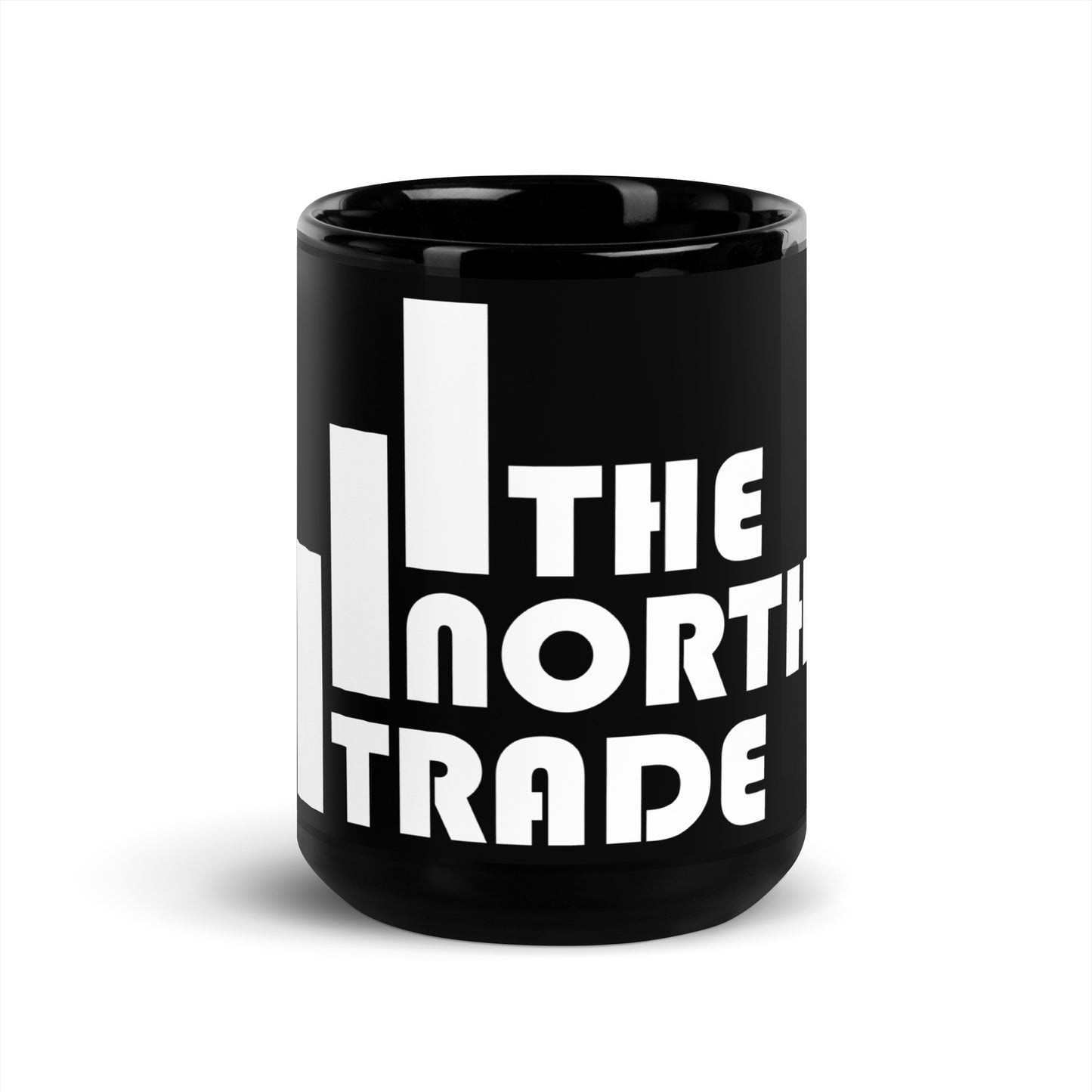 The North Trade Black Glossy Mug